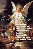 Image result for Guardian Angel Prayer Catholic Printable