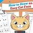 Image result for Cat Face Drawing Looking Right