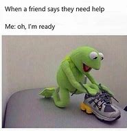 Image result for Kermit Cares Meme