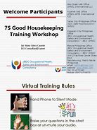 Image result for 7s of Housekeeping