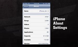 Image result for About iPhone 6 Settings