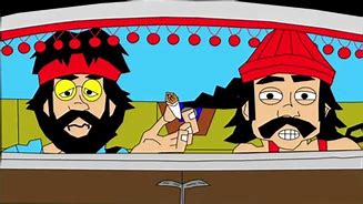 Image result for Cheech Chong Cartoon