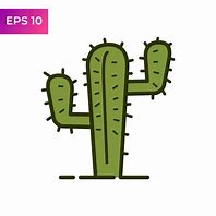 Image result for Sawaro Cactus Vector One Color