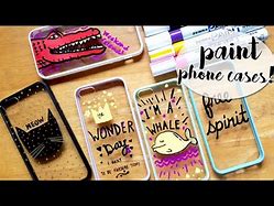 Image result for Mobile Cover Paint with Marker