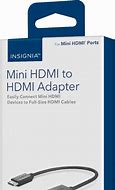Image result for Insignia HDMI to Mini D Port
