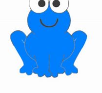 Image result for Blue Frog Clip Art