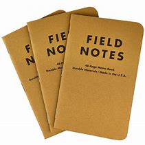 Image result for Field Notes Size