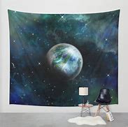 Image result for Blue Galaxy Tapestry