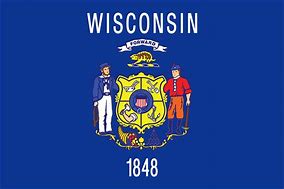 Image result for WI State Flag