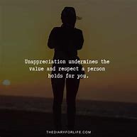 Image result for Not Being Appreciated Quotes
