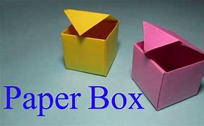 Image result for Make a Box Out of Paper