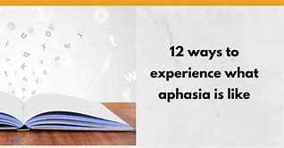 Image result for Eat. Sign Aphasia