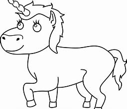 Image result for Unicorn Black and White Stickers Printable