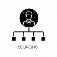 Image result for Sourcing Icon Black