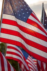 Image result for American Flag at Sunrise