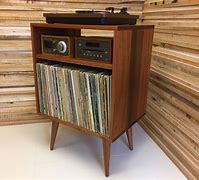 Image result for Record Player Cabinet
