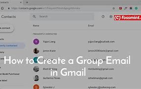 Image result for How to Create a Group Email in Gmail