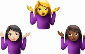 Image result for Confused Shrug Emoji