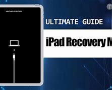 Image result for iPad Recovery Mode