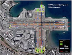 Image result for San Francisco Airport Layout Map