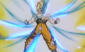 Image result for Goku Absorbs Spirit Bomb