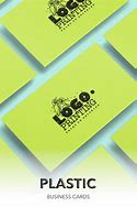 Image result for Plastic Business Cards