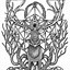 Image result for Celtic Deer God