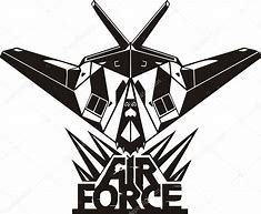 Image result for Air Force Clip Art Black and White