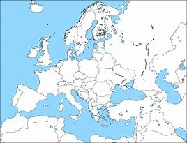 Image result for Map of the Modern Nations in Europe