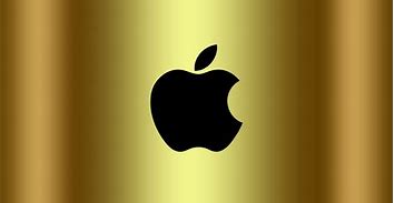 Image result for Gold Apple Logo