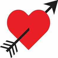 Image result for Heart Arrow Symbol