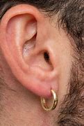 Image result for Small Gold Earrings for Men