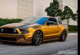 Image result for Ford Mustang Gold