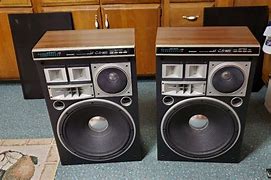 Image result for Vintage Pioneer Stereo Speakers