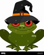 Image result for Frog with Witch Hat