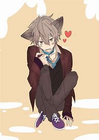 Image result for Anime Boy with Dog