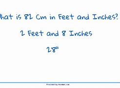 Image result for 82 Cm to Inches