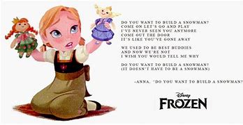 Image result for Frozen Printable Do You Want to Build a Snowman