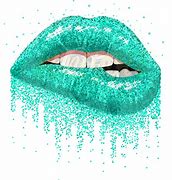 Image result for Glitter Drip Lips