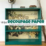 Image result for Large Decoupage Paper for Furniture