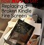 Image result for Kindle Fire Broken Screen