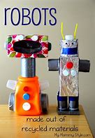 Image result for Recycled Robot Stickers