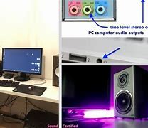 Image result for Desktop Speaker Connection