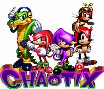 Image result for Knuckles Chaotix Title Screen