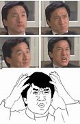 Image result for Confused Jackie Chan Meme Rage Face