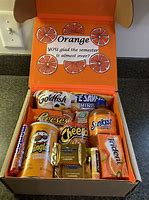 Image result for Orange Packaged Snacks