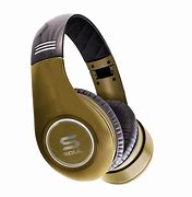 Image result for Blue and Gold Heahphones