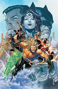 Image result for DC Comics Justice League Art