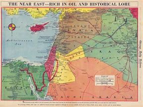 Image result for Map of Middle East Israel and Palestine
