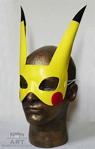 Image result for Pikachu Mask